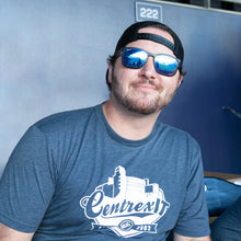 Load image into Gallery viewer, Men&#39;s centrexIT Baseball T-Shirt
